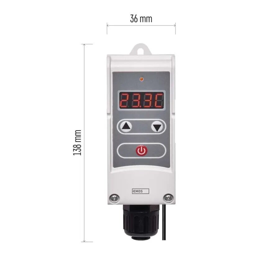 Skaitmeninis kapiliarinis termostatas EMOS P5684 цена и информация | Laikmačiai, termostatai | pigu.lt