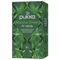 Зеленый чай MATCHA, органический, Pukka, 20 пакетиков цена и информация | Чай | pigu.lt