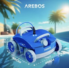 Automatinis baseino robotas Arebos kaina ir informacija | Sodo baseinai ir jų priežiūros priemonės | pigu.lt
