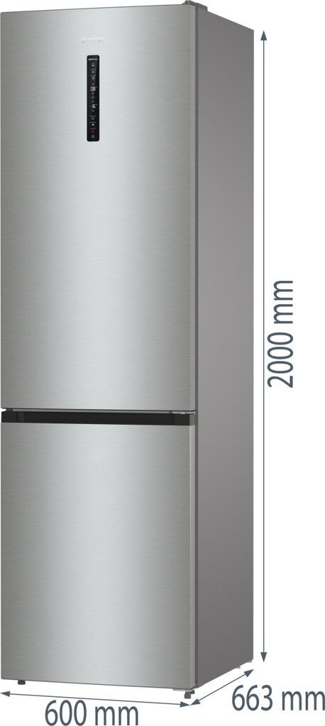 Gorenje NRC620CSXL4WF цена и информация | Šaldytuvai | pigu.lt