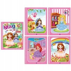 Vandens spalvinimo knyga su žymekliu princesės цена и информация | Игрушки для малышей | pigu.lt