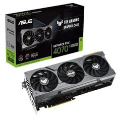 Asus TUF Gaming GeForce RTX 4070 Ti Super (TUF-RTX4070TIS-16G-GAMING) цена и информация | Видеокарты (GPU) | pigu.lt