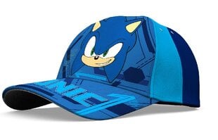 Кепка для мальчиков Sonic, синяя цена и информация | Шапки, перчатки, шарфы для мальчиков | pigu.lt