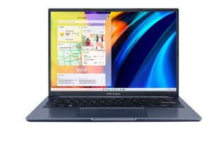 Asus Vivobook M140 14 FHD TN R5-4600H 16GB 512GB W11 Backlit Quiet Blue Renew kaina ir informacija | Nešiojami kompiuteriai | pigu.lt