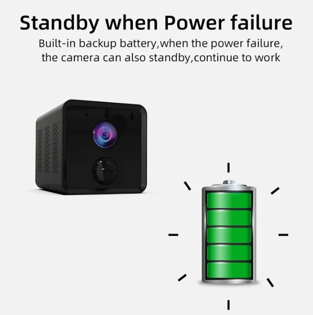 Smart belaidė apsaugos kamera su judesio jutikliu Rehentronix kaina ir informacija | Stebėjimo kameros | pigu.lt