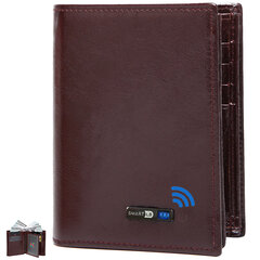 Смарт кошелёк с Bluetooth, красный цена и информация | Мужские кошельки | pigu.lt