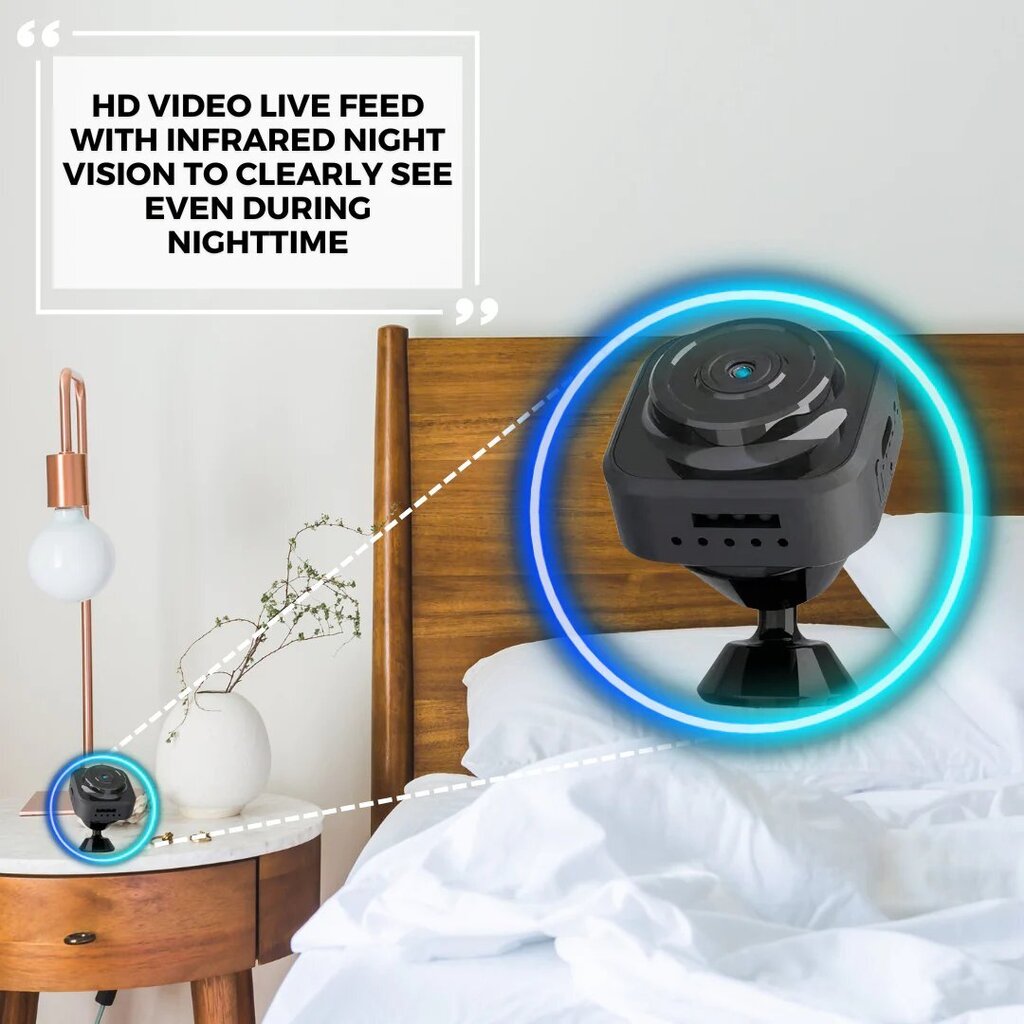 Smart mini stebėjimo kamera Harmony Hill's цена и информация | Stebėjimo kameros | pigu.lt
