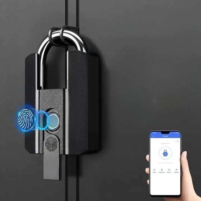 Smart biometrinis užraktas Zhiwei kaina ir informacija | Spynos | pigu.lt
