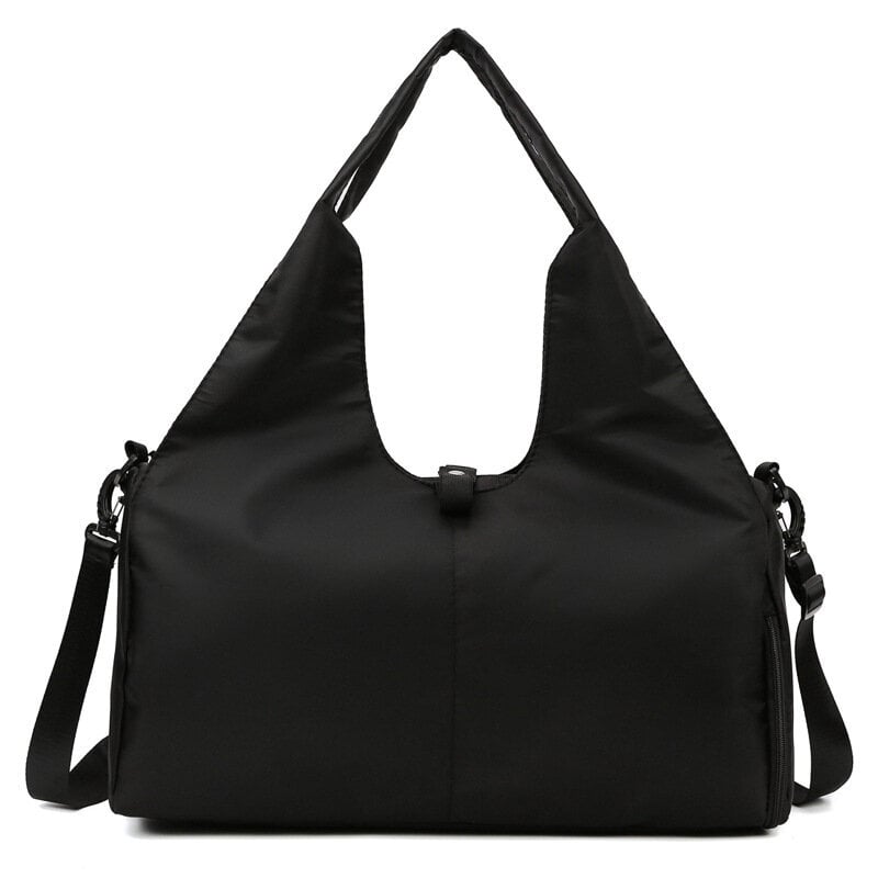 Sportinis krepšys moterims, juodas kaina ir informacija | Kuprinės ir krepšiai | pigu.lt