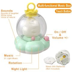 Daugiafunkcinė karuselė kūdikio lopšiui Chuangyoule цена и информация | Игрушки для малышей | pigu.lt