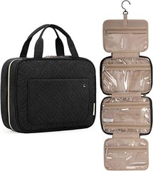 Kelioninis krepšys kosmetikai, juodas kaina ir informacija | Lagaminai, kelioniniai krepšiai | pigu.lt