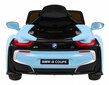 Vienvietis elektromobilis vaikams BMW I8 Lift Battery, mėlynas kaina ir informacija | Elektromobiliai vaikams | pigu.lt