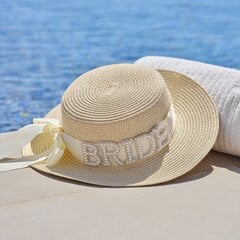 Kepurė Bride, šiaudinė kaina ir informacija | Originalios kepurės | pigu.lt