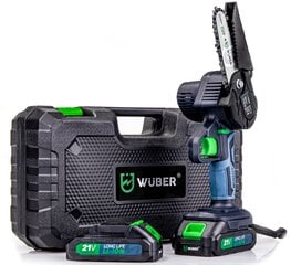 Мини аккумуляторная цепная пила Wuber WR-CCS-21V 550 Вт цена и информация | Цепные пилы | pigu.lt