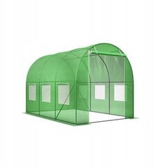 Теплица "Gregman", 6 м², 295 x 195 см, зеленая цена и информация | Теплицы | pigu.lt