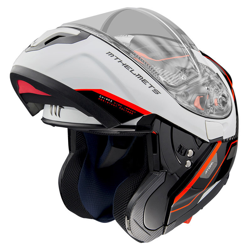 Motociklininko šalmas MT Helmets Atom SV Quark B5 L kaina ir informacija | Moto šalmai | pigu.lt