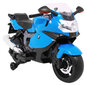 Vienvietis elektrinis motociklas vaikams BMW K1300S, mėlynas kaina ir informacija | Elektromobiliai vaikams | pigu.lt