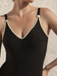 Vientisas maudymosi kostiumėlis moterims Deidad Midnight Sand, juodas цена и информация | Maudymosi kostiumėliai | pigu.lt