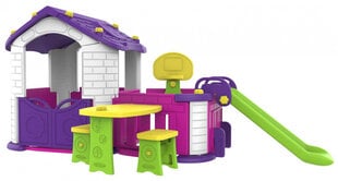 Большой дом с прихожей, фиолетовый цена и информация | Детские игровые домики | pigu.lt