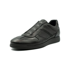 Мужские повседневные туфли Nicolo Ferretti 48281539, черные цена и информация | Мужские кроссовки | pigu.lt