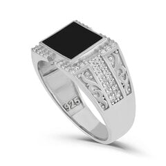 Серебряное (925) кольцо с классическим дизайном, код ah5sr5783, EU-64.5 (~20,5 мм) AH5SR5783EU-64.5 цена и информация | Кольца | pigu.lt