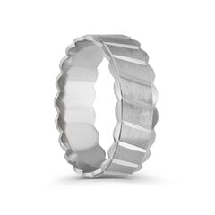 Серебряное (925) кольцо с классическим дизайном, код ah5ss8791, EU-63 (~20 мм) AH5SS8791EU-63 цена и информация | Кольца | pigu.lt