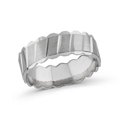 Серебряное (925) кольцо с классическим дизайном, код ah5ss8791, EU-63 (~20 мм) AH5SS8791EU-63 цена и информация | Кольца | pigu.lt