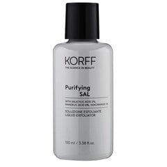 Skystas šveitiklis Korff Purifying Sal, 100 ml kaina ir informacija | Veido prausikliai, valikliai | pigu.lt