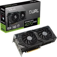 Asus, NVIDIA GeForce RTX 4070 Super, 12 GB, GDDR6X, 192 bit - Graphics card цена и информация | Видеокарты (GPU) | pigu.lt