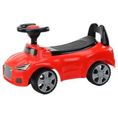 Automobilis su atlošu Lean toys, raudonas kaina ir informacija | Žaislai kūdikiams | pigu.lt