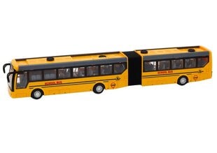 Nuotoliniu būdu valdomas mokyklinis autobusas Lean Toys, geltonas, 37x5x4 cm kaina ir informacija | Žaislai berniukams | pigu.lt