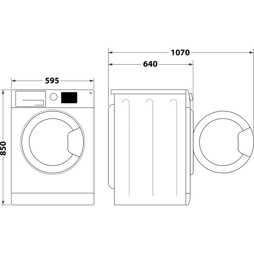 Hotpoint AQ104D497SD цена и информация | Skalbimo mašinos | pigu.lt