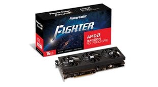PowerColor Fighter AMD Radeon RX 7900 GRE (RX 7900 GRE 16G-F/OC) kaina ir informacija | Vaizdo plokštės (GPU) | pigu.lt