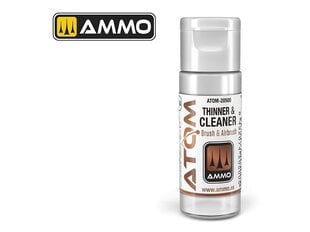 AMMO MIG - ATOM Thinner and Cleaner (растворитель и oчиститель для акриловой краски), 20 ml, 20500 цена и информация | Принадлежности для рисования, лепки | pigu.lt