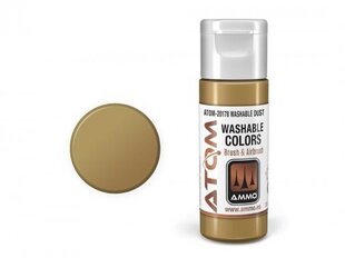 AMMO MIG - ATOM Акриловые краски WASHABLE Dust, 20ml, 20178 цена и информация | Принадлежности для рисования, лепки | pigu.lt