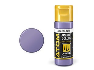 AMMO MIG - ATOM Акриловые краски Mauve, 20ml, 20155 цена и информация | Принадлежности для рисования, лепки | pigu.lt