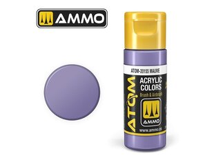 AMMO MIG - ATOM Акриловые краски Mauve, 20ml, 20155 цена и информация | Принадлежности для рисования, лепки | pigu.lt