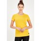 Sportiniai marškinėliai moterims Maraton 19025, geltoni kaina ir informacija | Sportinė apranga moterims | pigu.lt