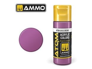 AMMO MIG - ATOM Акриловые краски Orchid, 20ml, 20153 цена и информация | Принадлежности для рисования, лепки | pigu.lt