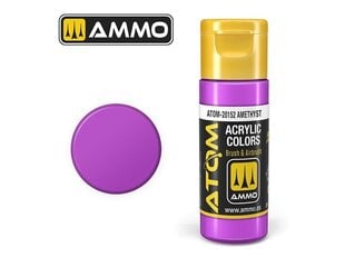 AMMO MIG - ATOM Акриловые краски Amethyst, 20ml, 20152 цена и информация | Принадлежности для рисования, лепки | pigu.lt