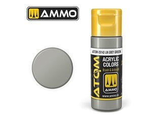 AMMO MIG - ATOM Акриловые IJA Grey Green, 20ml, 20142 цена и информация | Принадлежности для рисования, лепки | pigu.lt