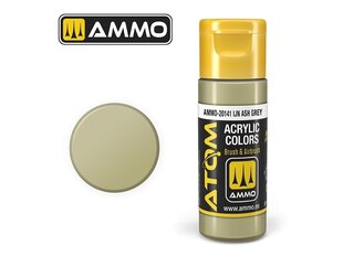 AMMO MIG - ATOM Акриловые краски IJN Ash Grey, 20ml, 20141 цена и информация | Принадлежности для рисования, лепки | pigu.lt