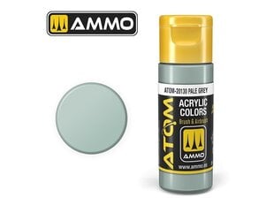 Akriliniai dažnai Ammo Mig AtomPale Grey, 20ml, 20130 kaina ir informacija | Piešimo, tapybos, lipdymo reikmenys | pigu.lt