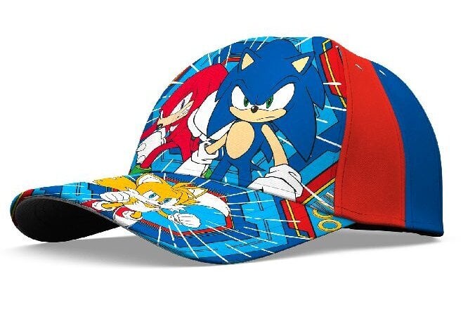 Kepurė berniukams Sonic, mėlyna kaina ir informacija | Kepurės, pirštinės, šalikai berniukams | pigu.lt