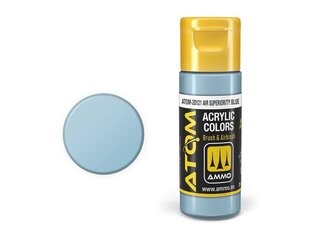Akriliniai dažnai Ammo Mig AtomAir Superiority Blue, 20ml, 20121 kaina ir informacija | Piešimo, tapybos, lipdymo reikmenys | pigu.lt