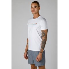 Maraton marškinėliai vyrams, balti цена и информация | Мужские футболки | pigu.lt