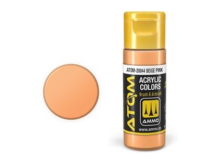 Akriliniai dažnai Ammo Mig AtomBeige Pink, 20ml, 20044 kaina ir informacija | Piešimo, tapybos, lipdymo reikmenys | pigu.lt