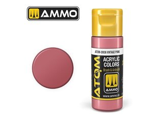 Akriliniai dažnai Ammo Mig AtomVintage Pink, 20ml, 20036 kaina ir informacija | Piešimo, tapybos, lipdymo reikmenys | pigu.lt