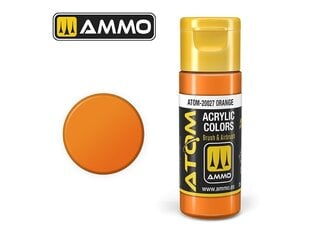 Akriliniai dažnai Ammo Mig AtomOrange, 20ml, 20027 kaina ir informacija | Piešimo, tapybos, lipdymo reikmenys | pigu.lt