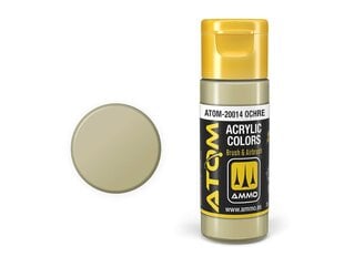 Akriliniai dažnai Ammo Mig AtomOchre, 20ml, 20014 kaina ir informacija | Piešimo, tapybos, lipdymo reikmenys | pigu.lt